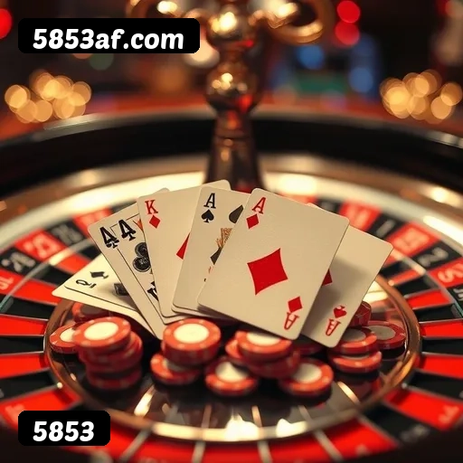 Jogos de Mesa Premium 5853 - Blackjack, Roleta, Baccarat